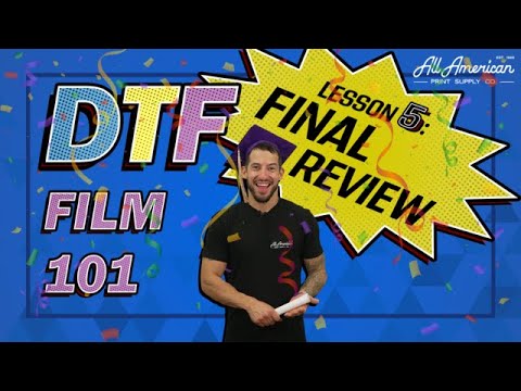 Видео: Всё, что вам нужно знать: DTF Film 101 — финальный обзор | AA Print Supply