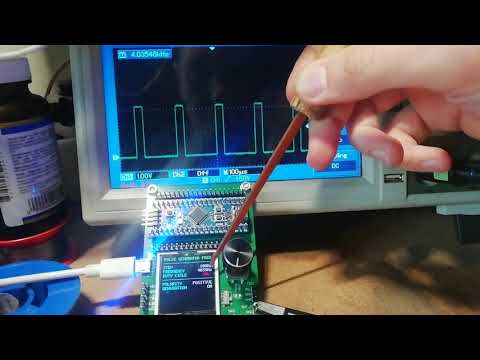 Видео: Демонстрация работы платы с прошивкой