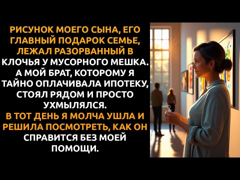 Видео: Мать в слезах УМОЛЯЛА спасти брата от банкротства — но мой ответ ИЗМЕНИЛ всё.