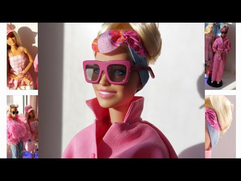 Видео: Barbie The Movie в розом костюме. Обзор и сравнение с барби экстра.