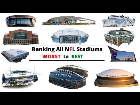 Видео: Рейтинг всех стадионов НФЛ от ХУДШЕГО до ЛУЧШЕГО!