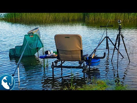 Видео: Рыбалка на карася летом в июле Карась на фидер в новом месте. Готовим на природе.