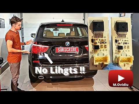 Видео: Ремонт задних светодиодов BMW X3 F25!