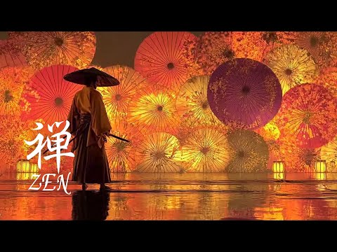 Видео: Золотые Зонты Тишины – Японская Медитация с Кото и Сякухати