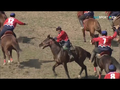 Видео: Көкпар. Қазақстан чемпионаты. Қостанай - Қарағанды