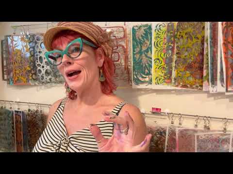 Видео: Печать на многослойном гелевом холсте One Pull Klimt – Учебные материалы