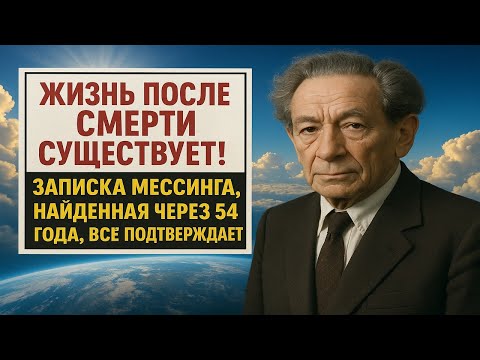 Видео: Они нашли записку Мессинга спустя 54 года. В ней - шокирующая правда о жизни после смерти