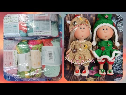 Видео: Очень красивая пряжа и очень милые костюмчики для Мий💥💥💥