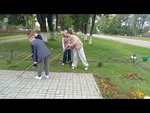 Видео: Пионерская акция "Обелиск"