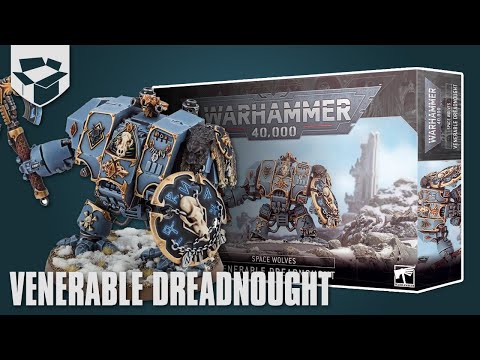 Видео: Распаковка - Space Wolves Venerable Dreadnought