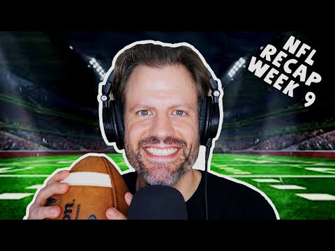 Видео: Обзор 9-й недели ASMR NFL | Шёпот, почёсывание бороды, звуки рук
