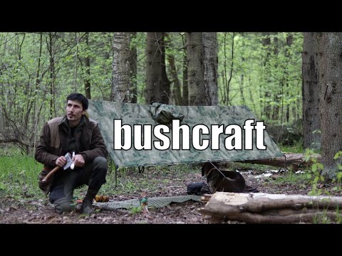 Видео: BUSHCRAFT I Легкоходное снаряжение для леса I ASMR