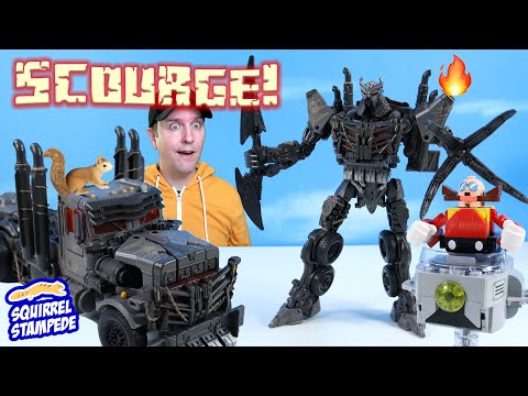 Видео: Transformers Studio Series 101 Уроки Бича Восстание Зверей Обзор класса Лидера