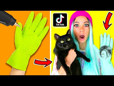 Видео: ПРОВЕРИЛА ВИРУСНЫЕ *ЛАЙФХАКИ* ИЗ ТИК ТОКА! **СРАБОТАЛО! КОТ ЧИСТЫЙ!!!**