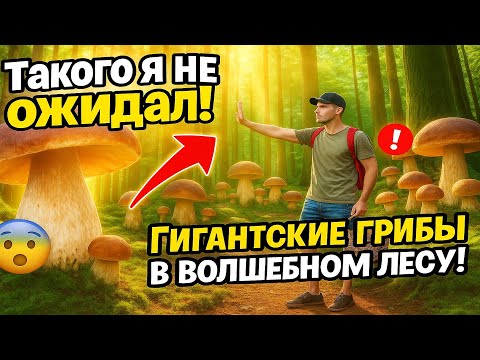 Видео: Грибник ЗАШЕЛ в БОЛОТО а Там СУЩЕСТВУЮТ Гигантские ГРИБЫ. Вот Доказательство!