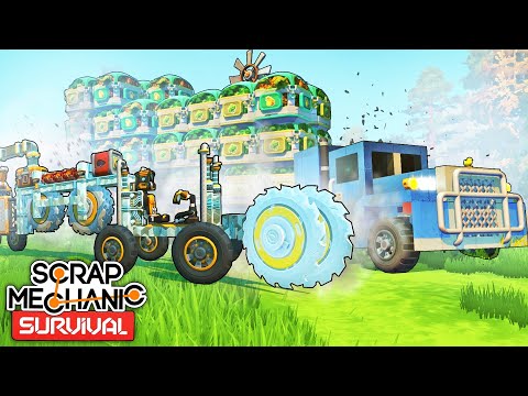 Видео: МЫ ПЕРЕЕЗЖАЕМ! ПРОЕХАЛИ 500 КМ ПО КАРТЕ SCRAP MECHANIC | SCRAP MECHANIC SURVIVAL - ДЕНЬ 14