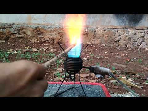 Видео: Медная спиральная горелка