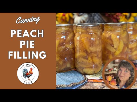 Видео: Приготовление и консервирование домашней начинки для персикового пирога/Безопасное консервировани...