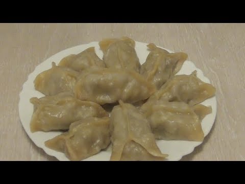 Видео: Супер манты из конины с резаным мясом!