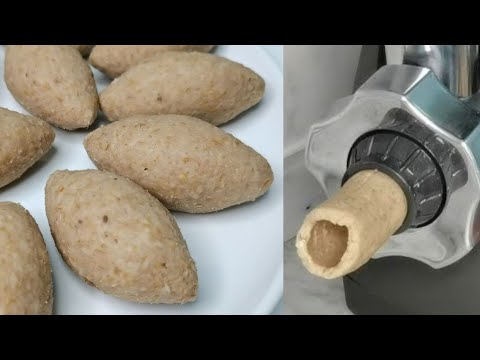 Видео: Как приготовить КЕББЕ с мясной начинкой на мясорубке рецепт. Кеббе, Куббе, Киббех рецепт.