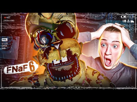 Видео: НЕ СМОТРИ В ВЕНТИЛЯЦИЮ! ОН ТАМ! ПРОХОЖДЕНИЕ Five Nights At Freddy's 6! #3
