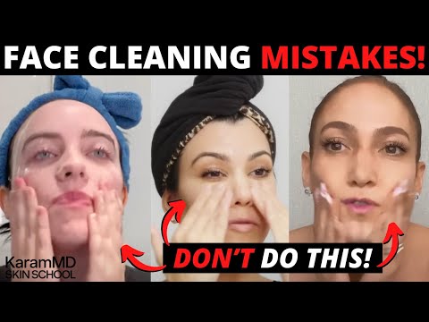 Видео: Как неправильное очищение лица может испортить ваш ритуал по уходу за кожей против старения!