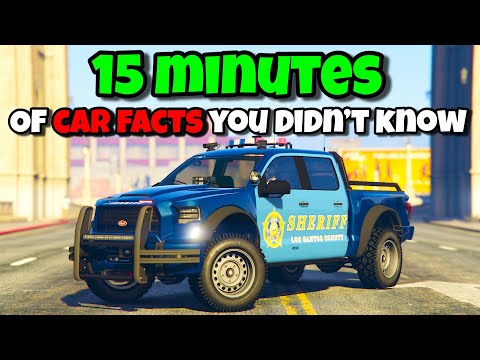 Видео: 15 минут интересных фактов об автомобилях в GTA Online, которые вы не знали