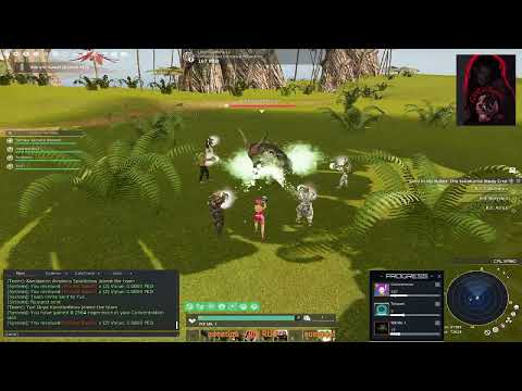 Видео: Entropia Universe. Пати - Хант на нубских пушках. :о)