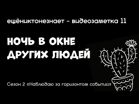 Видео: ночь в окне других людей - ещёниктонезнает #11
