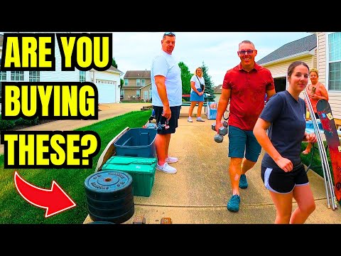 Видео: МЫ ОБА ХОТЕЛИ ЭТУ МЕГАПРЕДЛОЖЕНИЕ НА ДВОРОВОЙ РАСПРОДАЖЕ