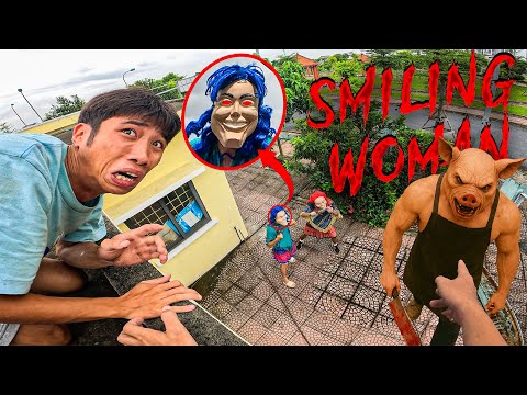 Видео: УЛЫБАЮЩАЯСЯ ЖЕНЩИНА: ПОБЕГ ИЗ РЕАЛЬНОЙ ЖИЗНИ 39.0 | Хоррор, паркур, Pov, короткометражка | Bubble...