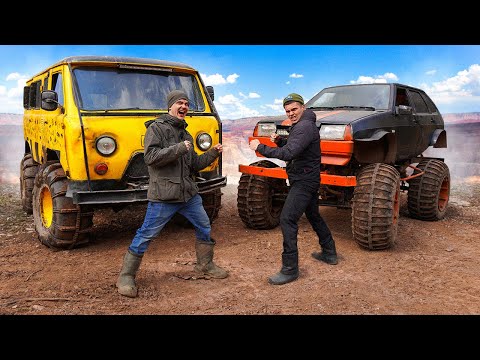 Видео: Монстр Буханка против монстр девятки  Какой внедорожник лучше