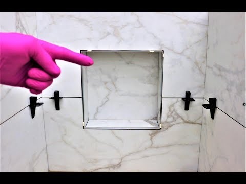 Видео: Как сделать современную нишу для душа и отделку