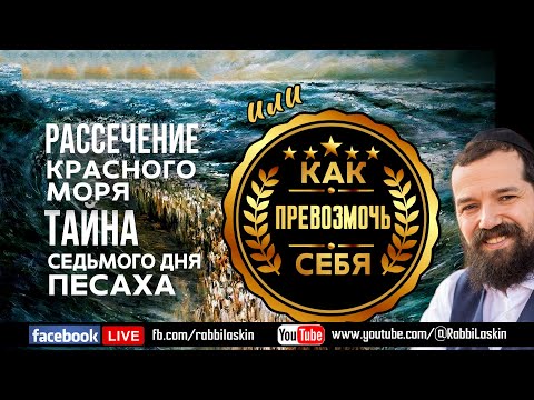 Видео: Рассечение Kрасного моря или Тайна седьмого дня Песаха. Раввин Бенцион Ласкин