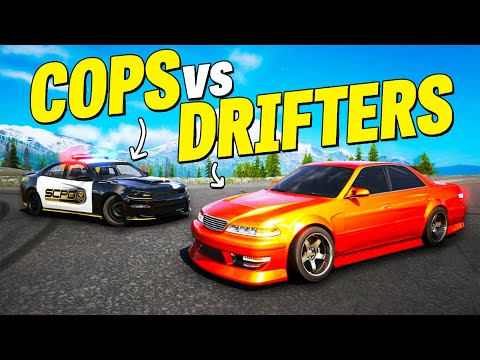Видео: 1 дрифтер против 3 слепых полицейских — CarX Street Challenge