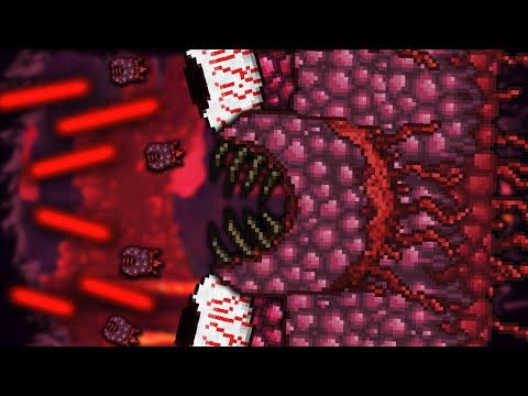 Видео: Невероятно злая Стена Плоти // Terraria Calamity Mod 1.5 #6