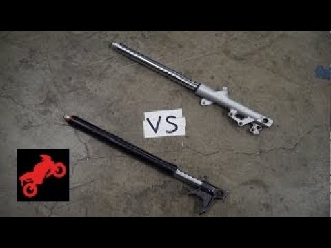 Видео: Прямые Вилки vs Перевёрнутые – Чем так хороши перевёртыши? | Голос Бездока  @Motorcyclist Magazine