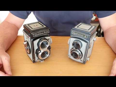 Видео: Камеры Yashica TLR, 7 описанных моделей