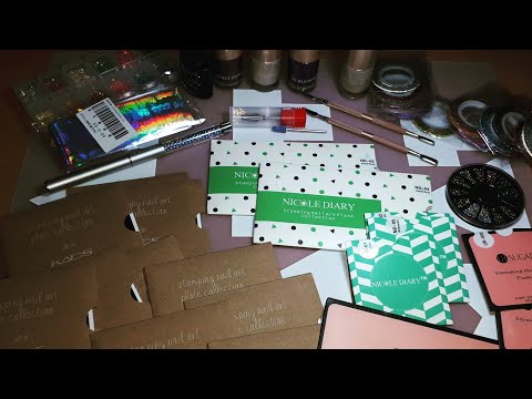 Видео: ALIEXPRESS: Распаковка ногтевых посылок и  маленький чёрный рюкзачок😁