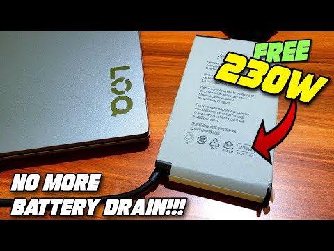 Видео: Адаптер Lenovo 230 Вт против 170 Вт — как заказать? Устранена проблема разрядки батареи + устране...