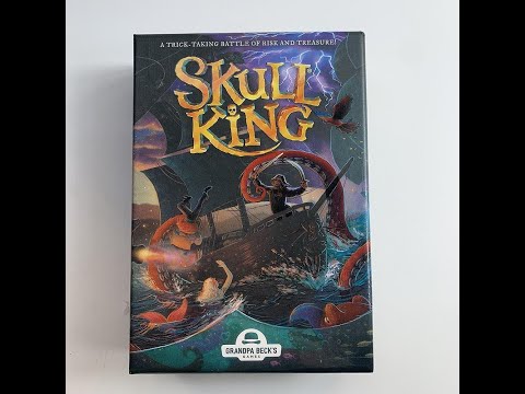 Видео: Король черепов Настольная игра Skull King