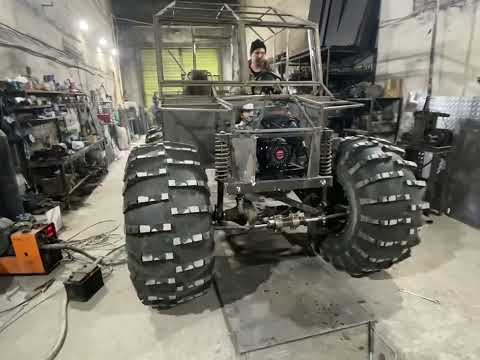 Видео: Дело было вечером цельнорамный вездеход на подвеске ваз