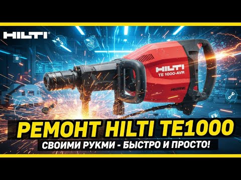 Видео: Ремонт HILTI TE 1000 HIDRIVE (диагностика)