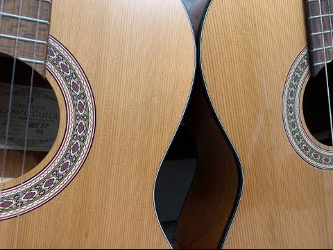 Видео: Обзор Гитар Cremona Strunal 4855 глянцевая и 4855 OP матовая