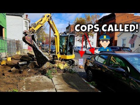 Видео: ДРАМА Разрушение городских тротуаров