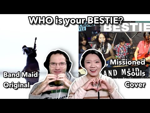 Видео: Реакция на Bestie от Band Maid и кавер Missioned Souls одновременно! | Реакция пары