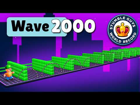 Видео: Я побил мировой рекорд в BLOCK DASH ENDLESS! (Более 2000 ВОЛН)