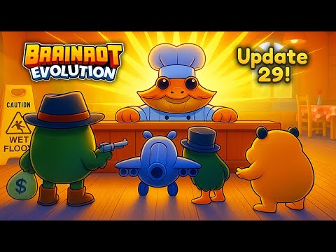 Видео: Новое обновление ресторана «Кадабра» в Brainrot Evolution! (Roblox)