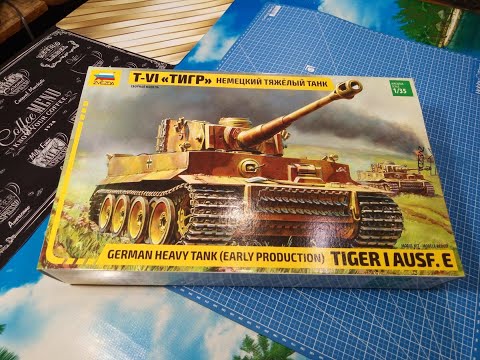 Видео: Обзор ТИГР.  Сборная модель  1 - 35.  ZVEZDA. *** $$$ GMB - ENERGY - R&B $$$ ***