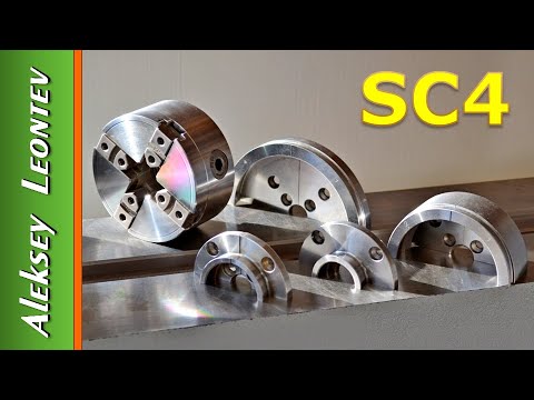 Видео: Токарный патрон SC4 Record Power, кулачки, планшайбы / Turning Chuck SC4  Record Power. Woodturning.